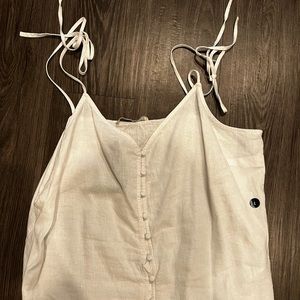 Linen tank top